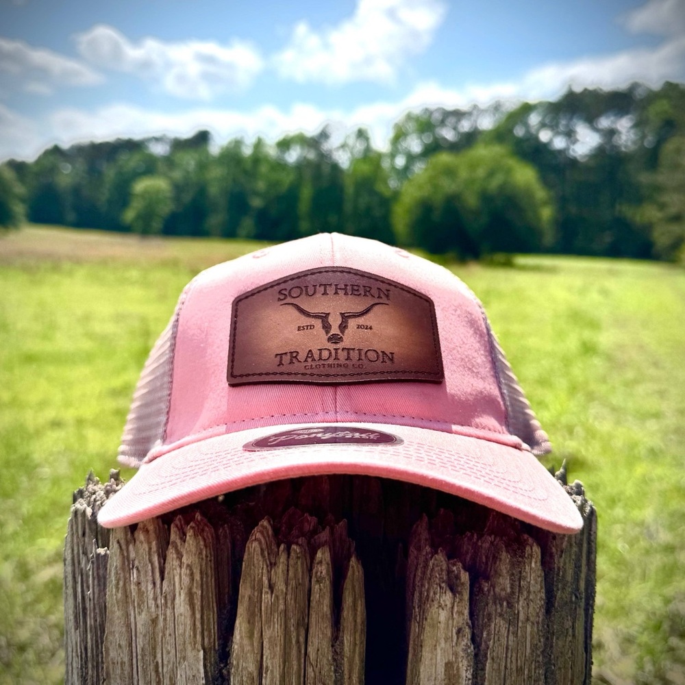 Southern Tradition Co Ladies Coral Ponytail Cap